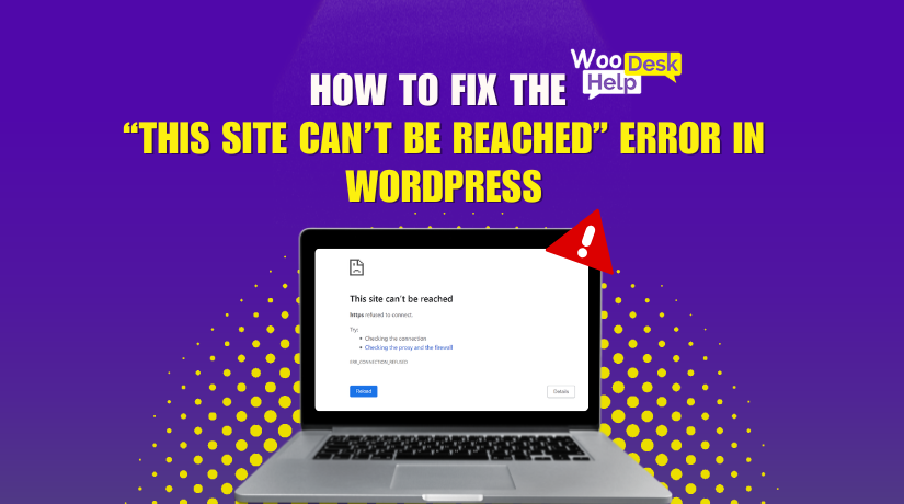 WooHelpDesk's tweet image. “This Site Can’t Be Reached” #Error on #wordpress?
Don't let this common issue frustrate your users or tank your traffic. Here’s how to fix it : shorturl.at/ctvrX
#WordPressError #websitedown #DNSFix #WooCommerceSupport #sitecantbereached  #WordPressHelp #wordpresssupport