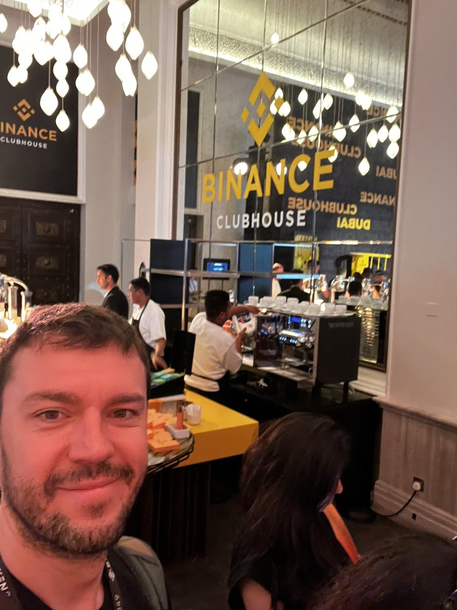 Checking out the #BinanceClubhouse