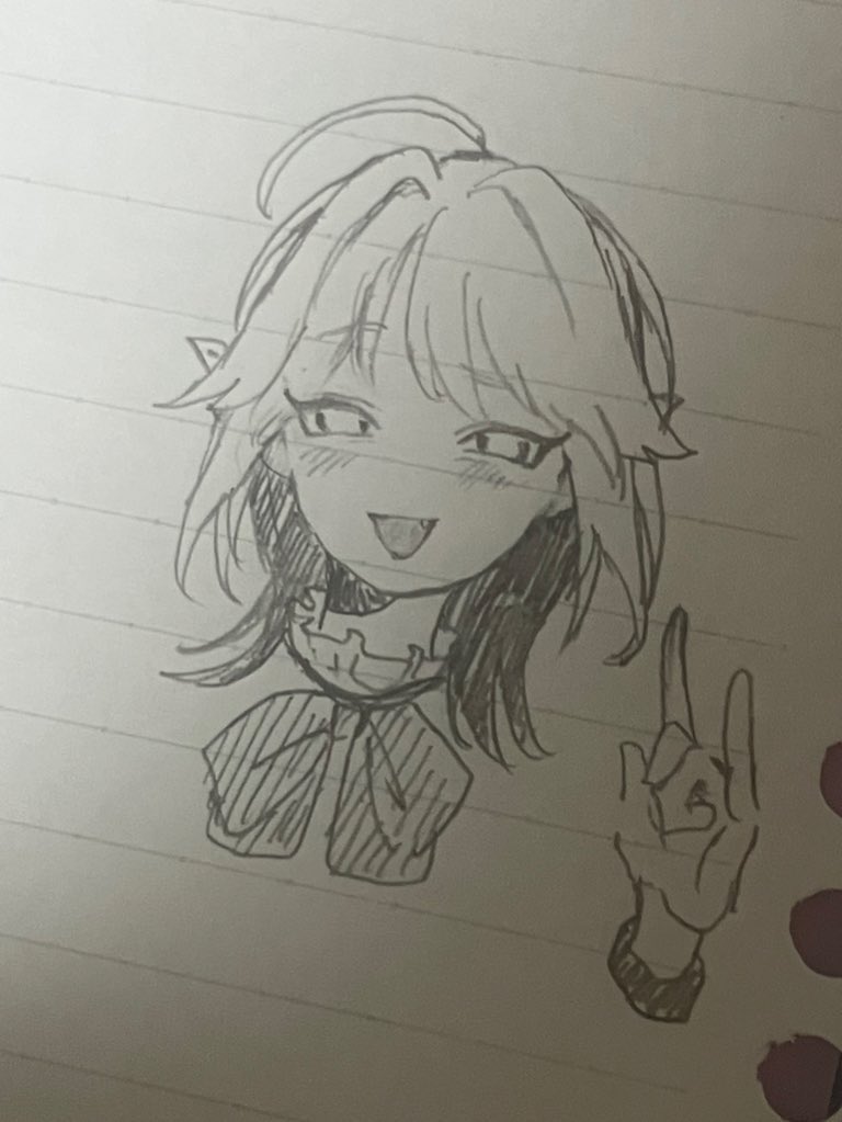 subaru___222's tweet photo. らくがきぬぇちゃん🛸 https://t.co/eK7EX4eebk