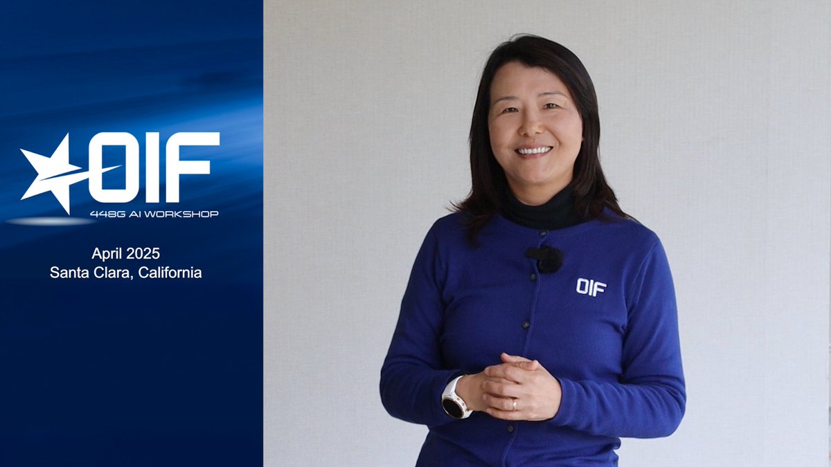 Captured at last month’s OIF 448G Workshop, this conversation with OIF Board Member Cathy Liu (<a href="/Broadcom/">Broadcom</a> ) underscores the collaborative shift needed to advance high-speed system design.

youtu.be/vG7pKGeUUqQ

#OIF448 #Engineering #400G #Collaboration