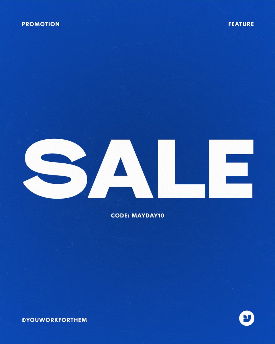 YouWorkForThem (@youworkforthem) on Twitter photo Exclusive Offer: Take 10% Off Anything This Month 🔥💯
For the month of May, use code MAYDAY10 at checkout and get 10% off everything <a href="/YouWorkForThem/">YouWorkForThem</a>
SHOP SALE!!! 🔗 youworkforthem.com Exclusive Offer: Take 10% Off Anything This Month 🔥💯
For the month of May, use code MAYDAY10 at checkout and get 10% off everything <a href="/YouWorkForThem/">YouWorkForThem</a>
SHOP SALE!!! 🔗 youworkforthem.com