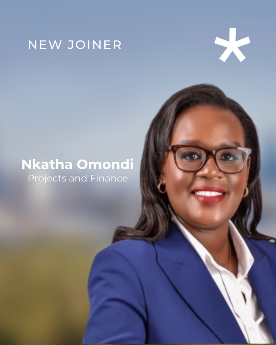 Spencer West (@spencerwestuk) on Twitter photo We are pleased to announce that Nkatha Omondi, a leading project finance and banking finance lawyer, has joined our <a href="/SpencerWestUK/">Spencer West</a> Kenya office as a Projects and Finance Partner.
Learn more about Nkatha here: bit.ly/3RGN96g
#WeAreSpencerWest We are pleased to announce that Nkatha Omondi, a leading project finance and banking finance lawyer, has joined our <a href="/SpencerWestUK/">Spencer West</a> Kenya office as a Projects and Finance Partner.
Learn more about Nkatha here: bit.ly/3RGN96g
#WeAreSpencerWest