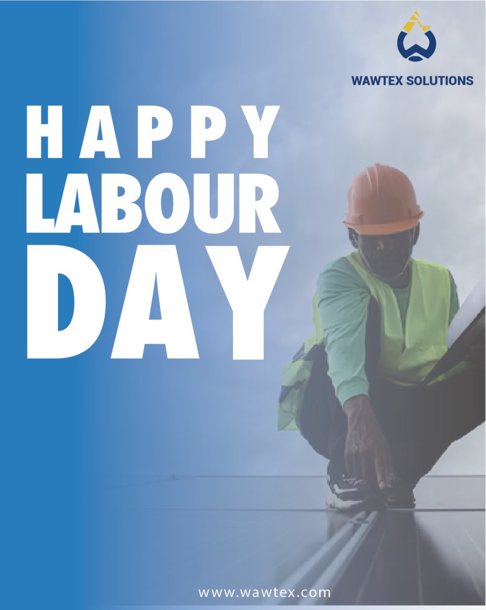 wawtexsolutions's tweet photo. "This Labor Day, we celebrate the hands that build, maintain, and power our communities. Here's to the energy behind every solution. #LaborDay #WawtexSolutions" https://t.co/RMFCKcZoaN