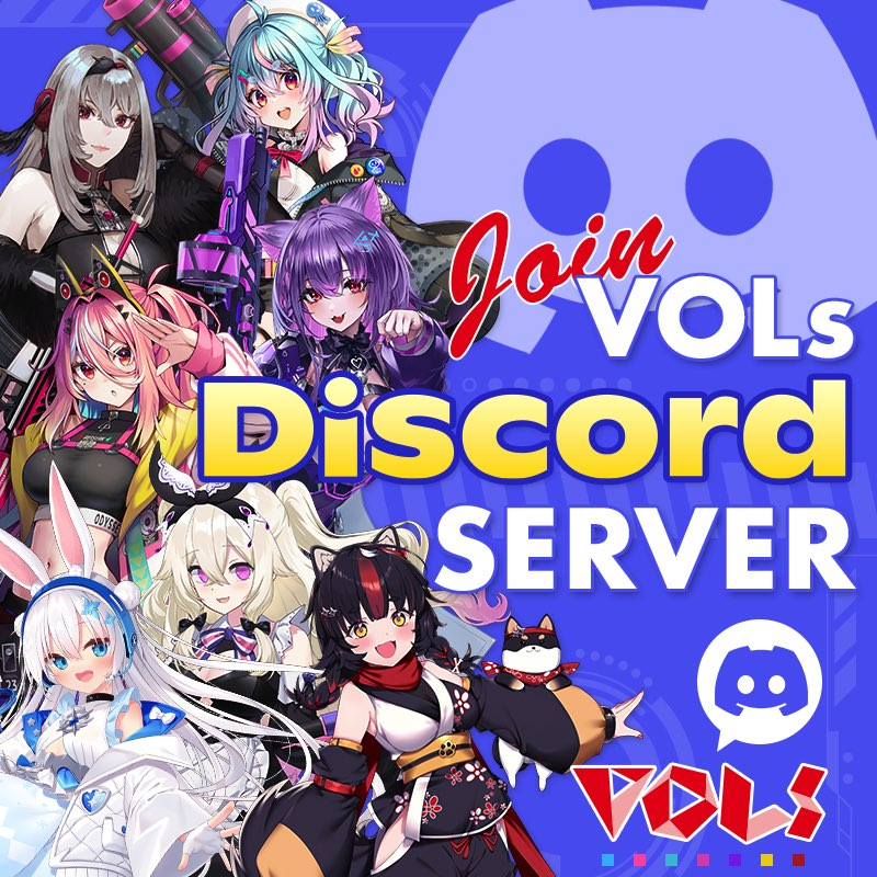 VOLs_pro's tweet photo. 🎉 VOLs Official Discord Server is now open!! 🎉

Please join now through this link: https://t.co/rF5IAARGVj

#ShirousaMikumi
#AriaSynth
#MinazukiMana
#MayunoCharlotte
#AngyCatto
#KunoiChisato
#VioraWeissheart https://t.co/HGMQX5DF3s