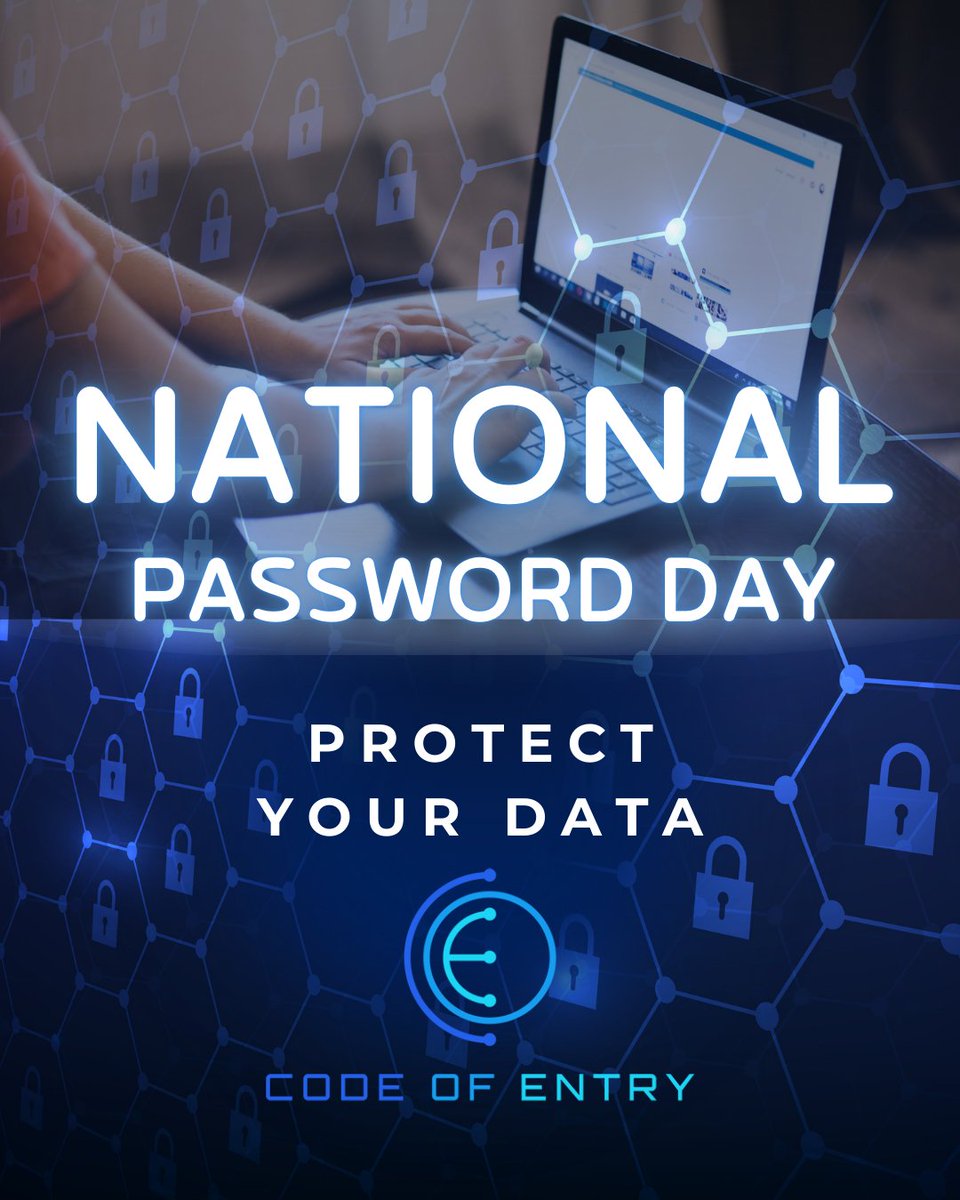 codeofentry's tweet image. 🔒 It’s #NationalPasswordDay!
Strong passwords = stronger security.
We recommend Keeper.com to generate, store, and protect your passwords with military-grade encryption. 🔑 Start today!
#CyberSecurity #CodeOfEntry #PasswordManager #DigitalSecurity #KeeperSecurity