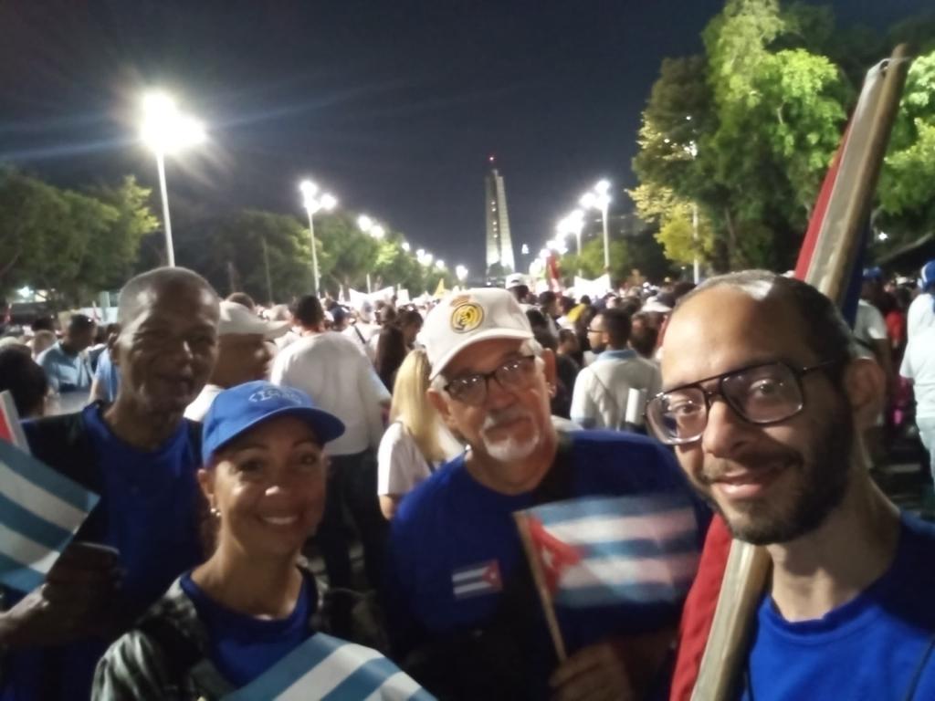 OSRICuba's tweet image. En marcha combativa #OSRICuba celebrando el Día Internacional de los Trabajadores. #PorCubaJuntoCreamos #MINCOM