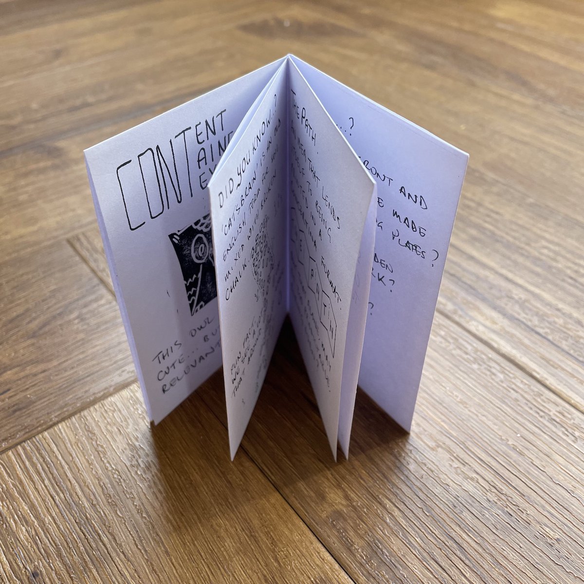 SuttonLibraries's tweet image. Join artist Doug Shaw to make your own zine with the theme of creative wellbeing. You'll learn how to fold and decorate your own zine which you can take away, show your friends, and keep.
Find out more at: events.sutton.gov.uk/event?id=218952