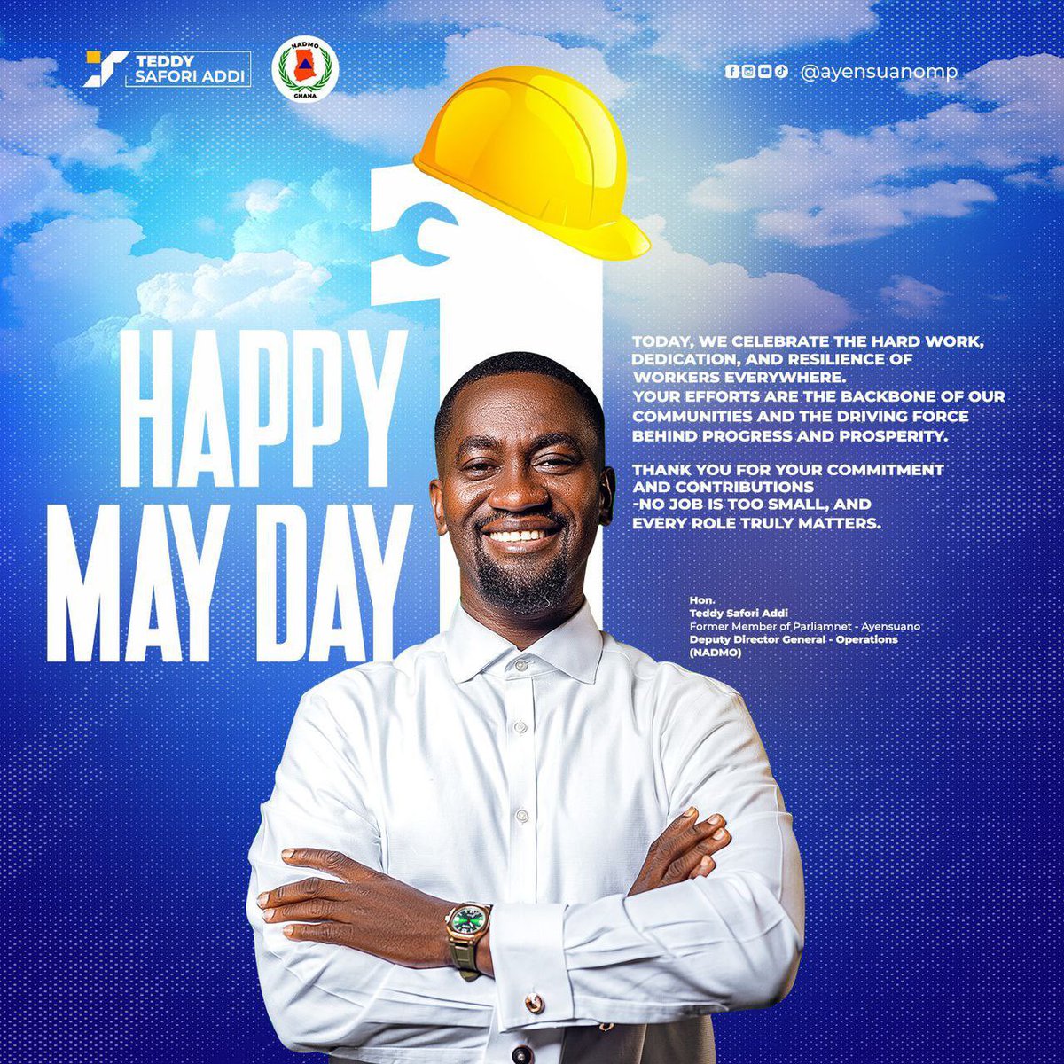 Happy May Day 
#mayday