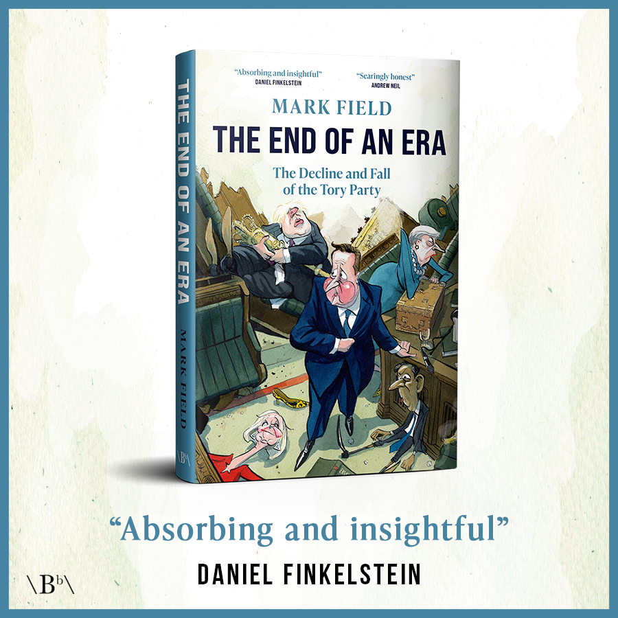 On sale today, tickets for the Fleet Street Quarter Festival of Words, where I will be in conversation with <a href="/rightmarkfield/">Mark Field</a>  about his book The End Of An Era.

The Fleet Street Quarter Festival of Words 🔗fleetstreetquarter.co.uk/events/festiva…
Ticket Purchasing 🔗eventbrite.com/e/the-end-of-a…
The End