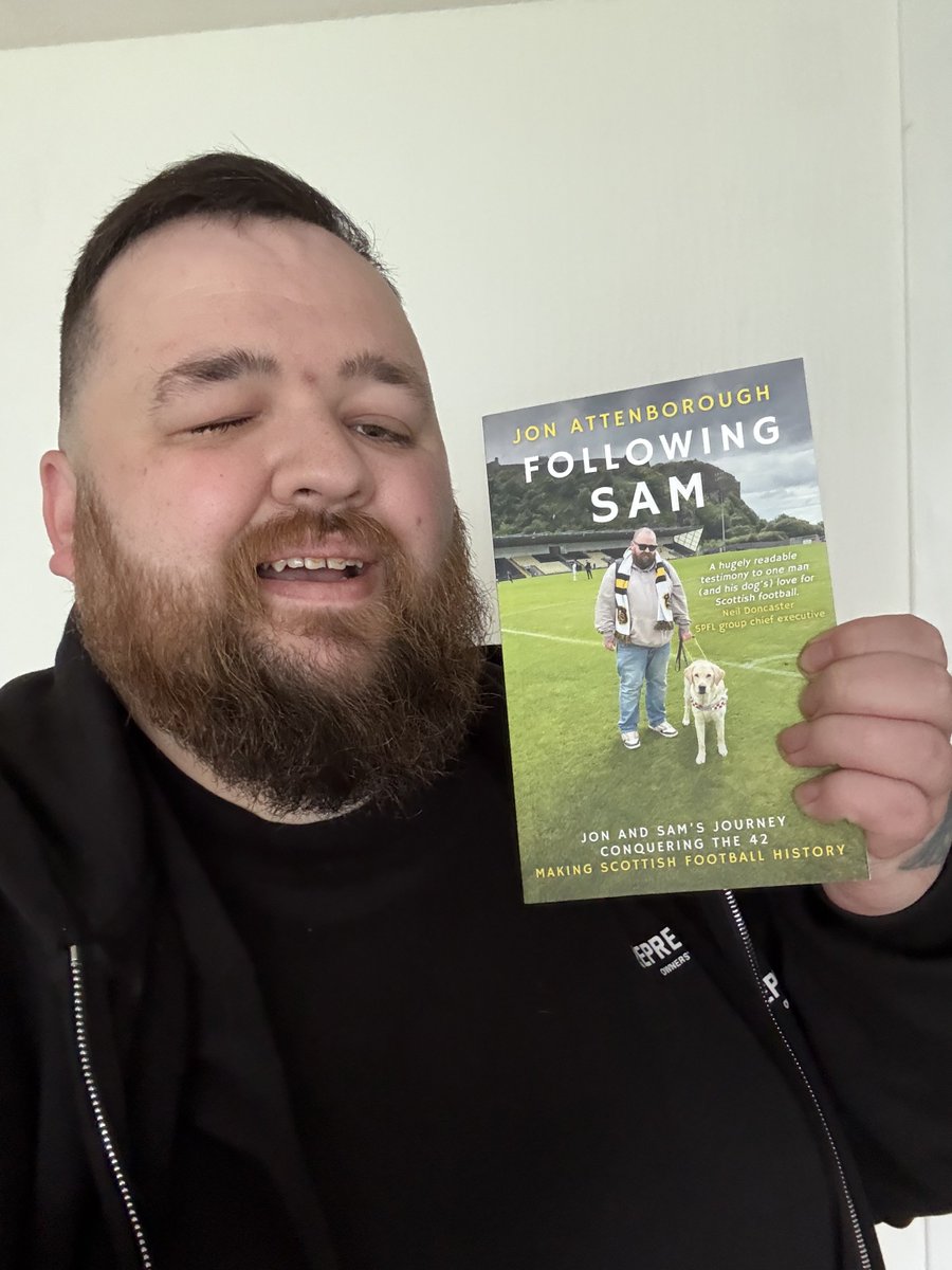Excited to say that my book, Following Sam, is OUT NOW! 📚 

Just about to head to Hampden for the launch event this morning 

If you’ve been waiting for the release to get your copy, then please do here 👇 

amzn.eu/d/9VsuKJw