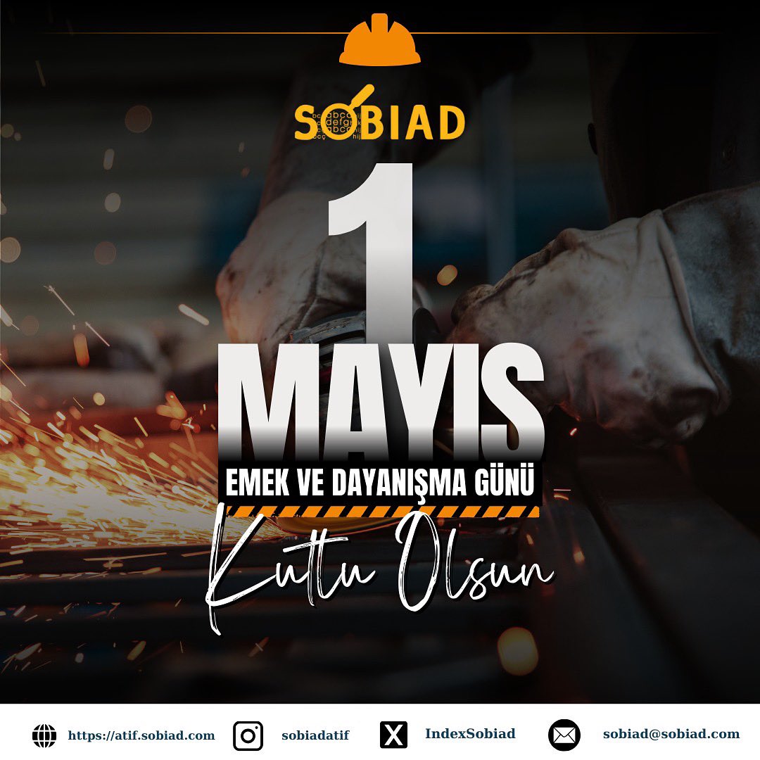 1 Mayıs Emek ve Dayanışma Günü Kutlu Olsun! 

#1mayıs #emek #işçi #bayram #dayanışma #atıf #dizin #indeks
