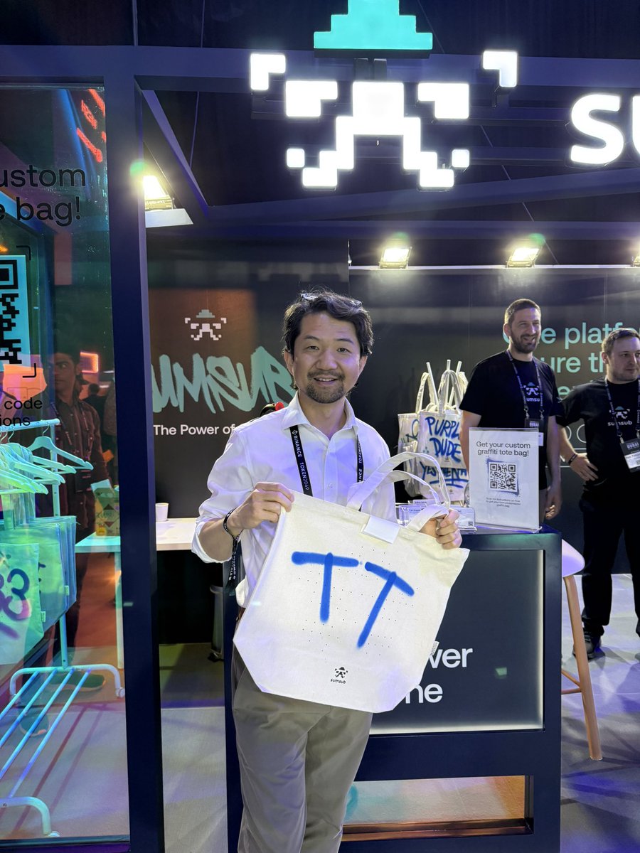 Nice bag #sumsub at #token20249