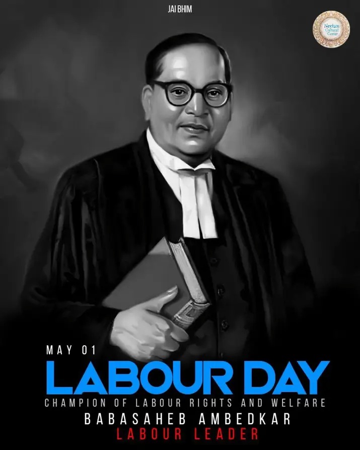 RMP_DeepakKumar's tweet photo. 27 november 1942  को नई दिल्ली में भारतीय मजदूर सम्मेलन के 7वें सत्र में मजदूरों के अधिकार लाया गया |

हर भारतीय मजदूर ,नोकरशाह सभी के लिए दिन में 12 घंटे काम को 8 घंटे में करना 

नमन ह महान शख्सियत बाबा साहब डॉ भीम राव अम्बेडकर जी को 🙏🌍
#InternationalLabourDay 
#LabourDay2025 https://t.co/V0hvTqazJJ
