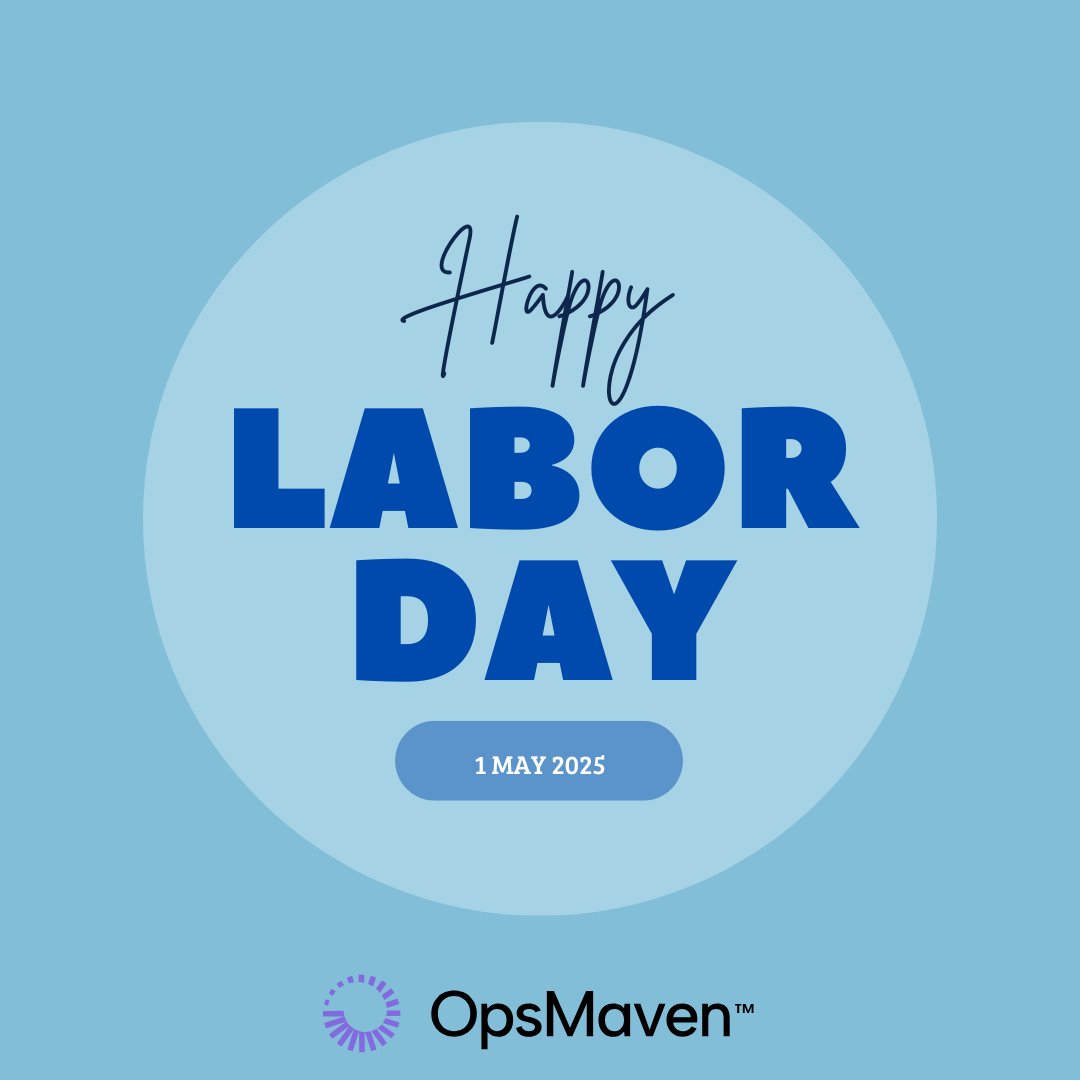 ops_maven's tweet image. Happy Labor Day from OpsMaven! 💼
Cheers to the hardworking ops pros who keep everything running smoothly. Your dedication powers our success—thank you! Enjoy your day! 💪
#LaborDay #OpsMaven #TeamAppreciation #BehindTheScenes
