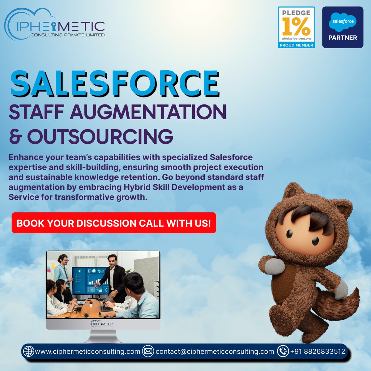 𝗕𝗼𝗼𝘀𝘁 𝗬𝗼𝘂𝗿 𝗦𝗮𝗹𝗲𝘀𝗳𝗼𝗿𝗰𝗲 𝗧𝗲𝗮𝗺 𝘄𝗶𝘁𝗵 𝗘𝘅𝗽𝗲𝗿𝘁 𝗦𝘁𝗮𝗳𝗳 𝗔𝘂𝗴𝗺𝗲𝗻𝘁𝗮𝘁𝗶𝗼𝗻 &amp; 𝗢𝘂𝘁𝘀𝗼𝘂𝗿𝗰𝗶𝗻𝗴 𝗯𝘆 𝗖𝗶𝗽𝗵𝗲𝗿𝗺𝗲𝘁𝗶𝗰 — 𝗳𝗹𝗲𝘅𝗶𝗯𝗹𝗲, 𝗲𝗳𝗳𝗶𝗰𝗶𝗲𝗻𝘁, 𝗮𝗻𝗱 𝗿𝗲𝗮𝗱𝘆 𝘁𝗼 𝗱𝗲𝗹𝗶𝘃𝗲𝗿 𝗿𝗲𝘀𝘂𝗹𝘁𝘀. 🚀