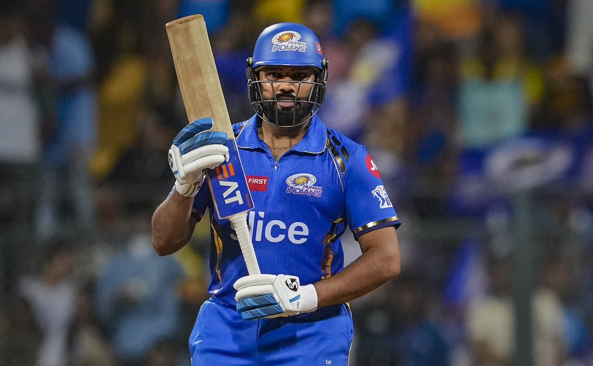 Rohit Sharma said - "My goal has never been that I have to score so many runs in this IPL season. My goal is that I have to win matches for MI &amp; I try my best for that. Whether 600 runs, 700 or 800 runs are scored but if your team hasn't won trophy then no use of your runs".