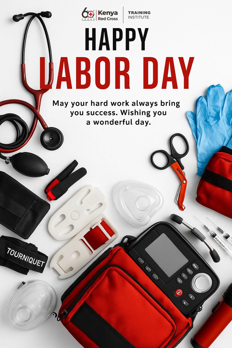 KRCTI_Kenya's tweet photo. Happy Labour Day!
We celebrate all workers today and especially honour EMS professionals whose courage and care make a real difference.
From KRCTI, thank you for your dedication and impact.
#LabourDay #EMSWorkers #KRCTI #KRCTICares #DignityInLabour https://t.co/rklIw0JcQo