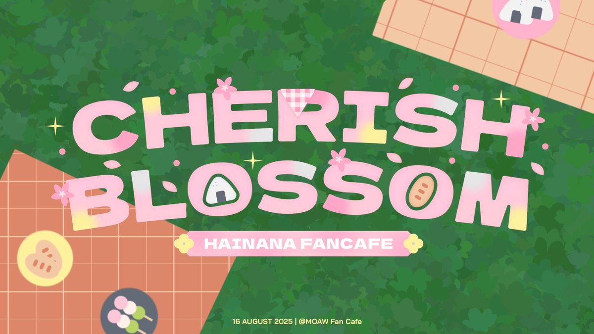 CHERISH BLOSSOM | ไฮนานะคาเฟ่ tweet media