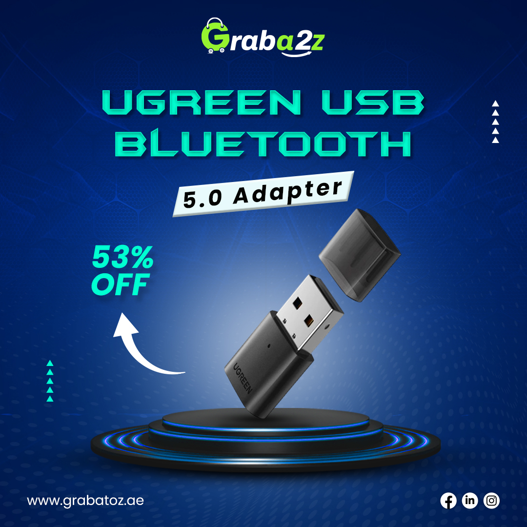 GrabAtoz's tweet image. 🚀 Upgrade Your Connectivity!
 Get the UGREEN USB Bluetooth 5.0 Adapter – Fast, reliable, and compact! 🔌

🛒 Hurry, offer valid while stocks last!

#UGREEN #BluetoothAdapter #TechDeals #WirelessConnectivity #Graba2z