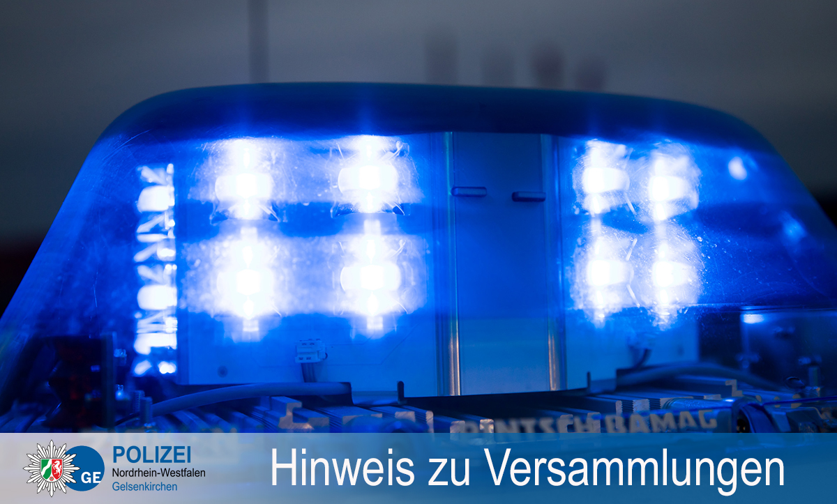 🚨 Die #Polizei #Gelsenkirchen ist am Donnerstag, 1. Mai 2025, wegen mehrerer #Versammlungen im #Einsatz. Dabei kann es im Innenstadtbereich zu Verkehrsstörungen + Straßensperrungen kommen. ❗️ Wir halten uns neutral und wünschen uns einen friedlichen + gewaltfreien Verlauf!