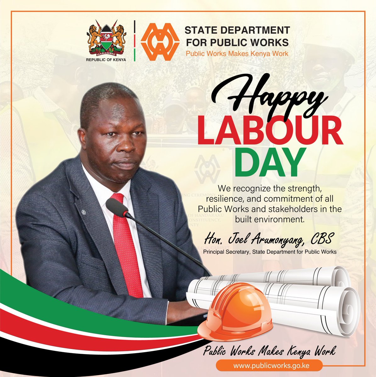 1st May 2025.
Message from the PS.