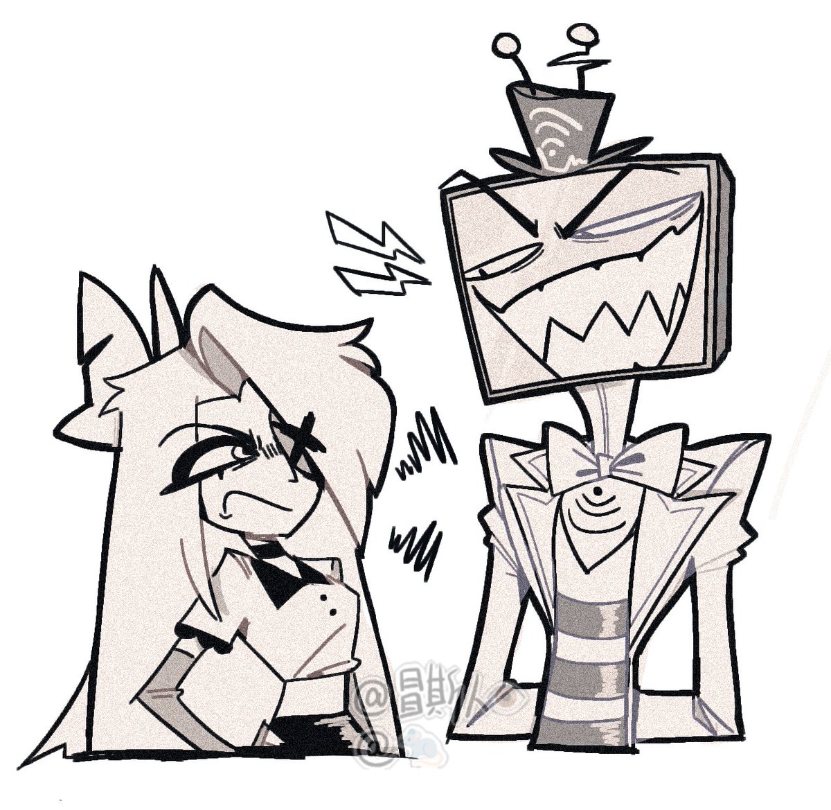 Shu_Ziii's tweet photo. #HazbinHotel https://t.co/sNKSYMDq9x