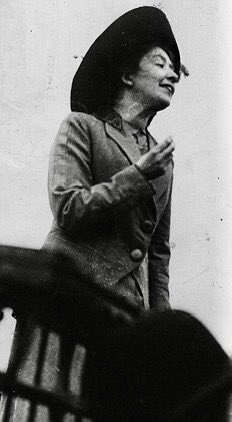 May Day greetings - Sylvia Pankhurst :  “Socialism …….a society in which the wealth of the community: the land and the means of production, distribution and transport are held in common, production being for use and not for profit.”