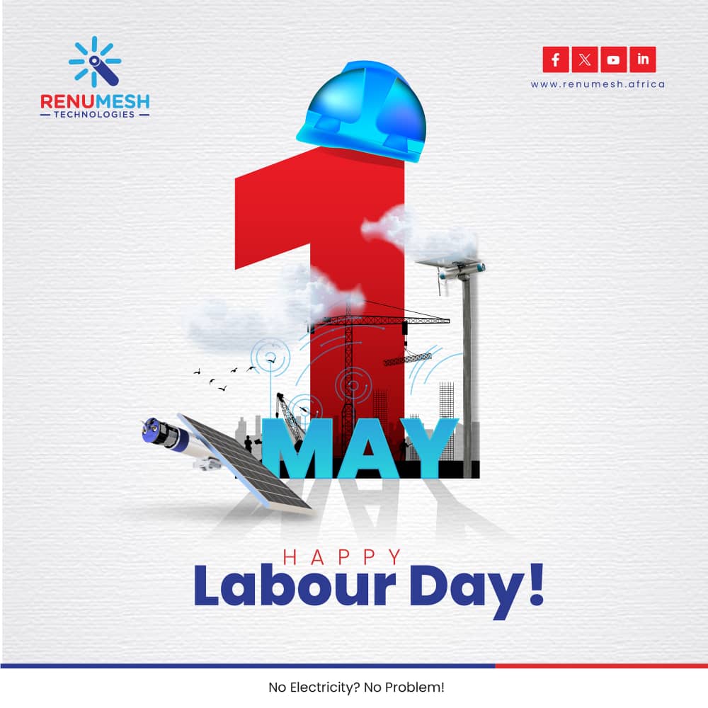 Happy Labour Day from RENUMESH Technologies!

Today, we celebrate the hard work, dedication, and resilience of every individual contributing to innovation and progress.