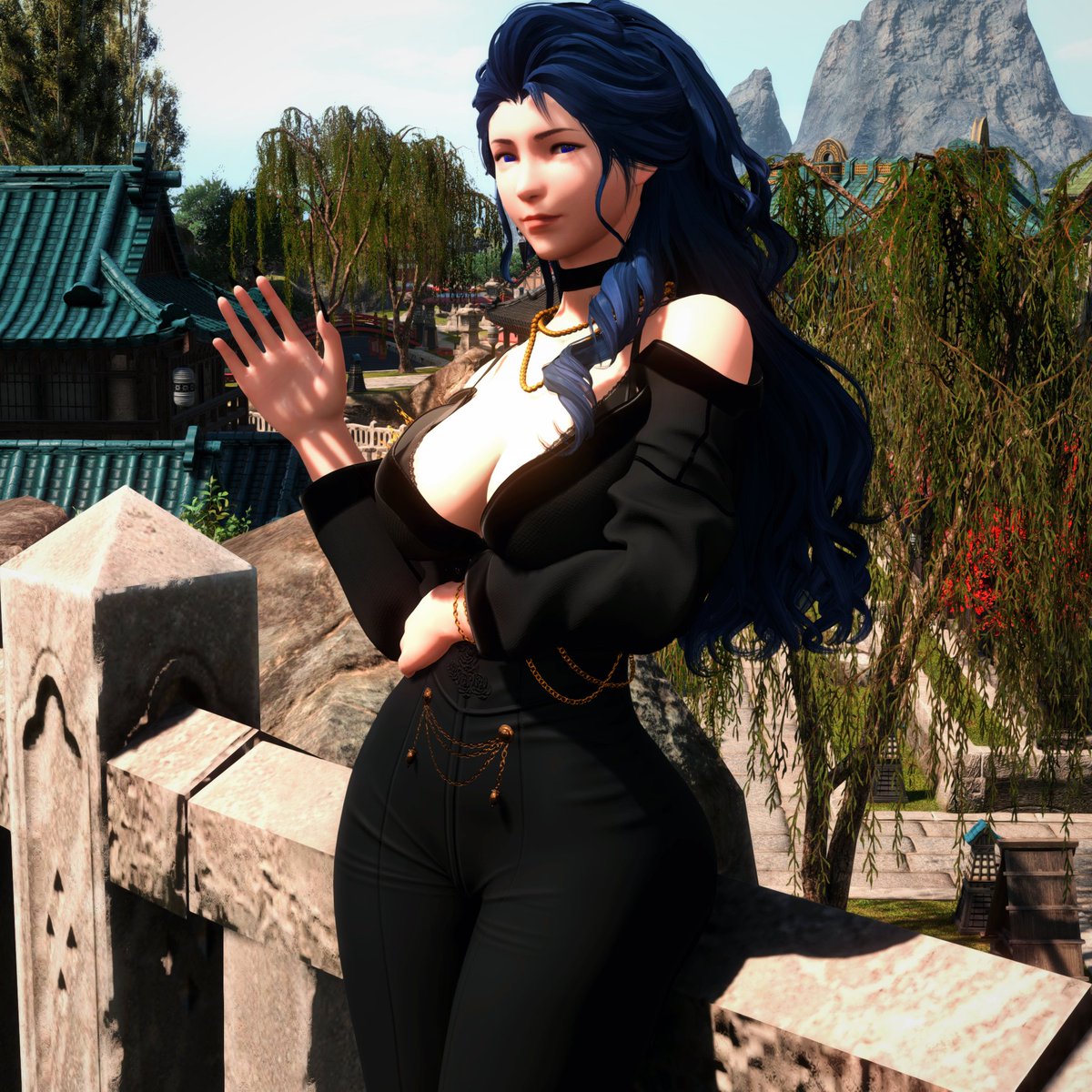 I heard it was May-lander, so I guess I'll give it a shot
#Maydlander Day 1: Intro
Hello all 👋 I am but a small gposer who just does things for fun, hope to see you soon! 🖤

#GPOSERS | #ffxivsnaps | #ffxivgposers | #Midlanders_Today | #Maydlander
