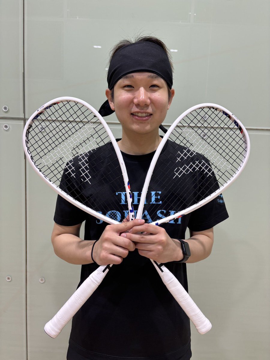 FirstWave2008's tweet photo. Welcome to FirstWave!
北九州のTHE SQUASH所属の尾潟コーチです！

#tecnifibre
#Uarch
#インソール
#CARBOFLEX https://t.co/cxYLkfKZ8n