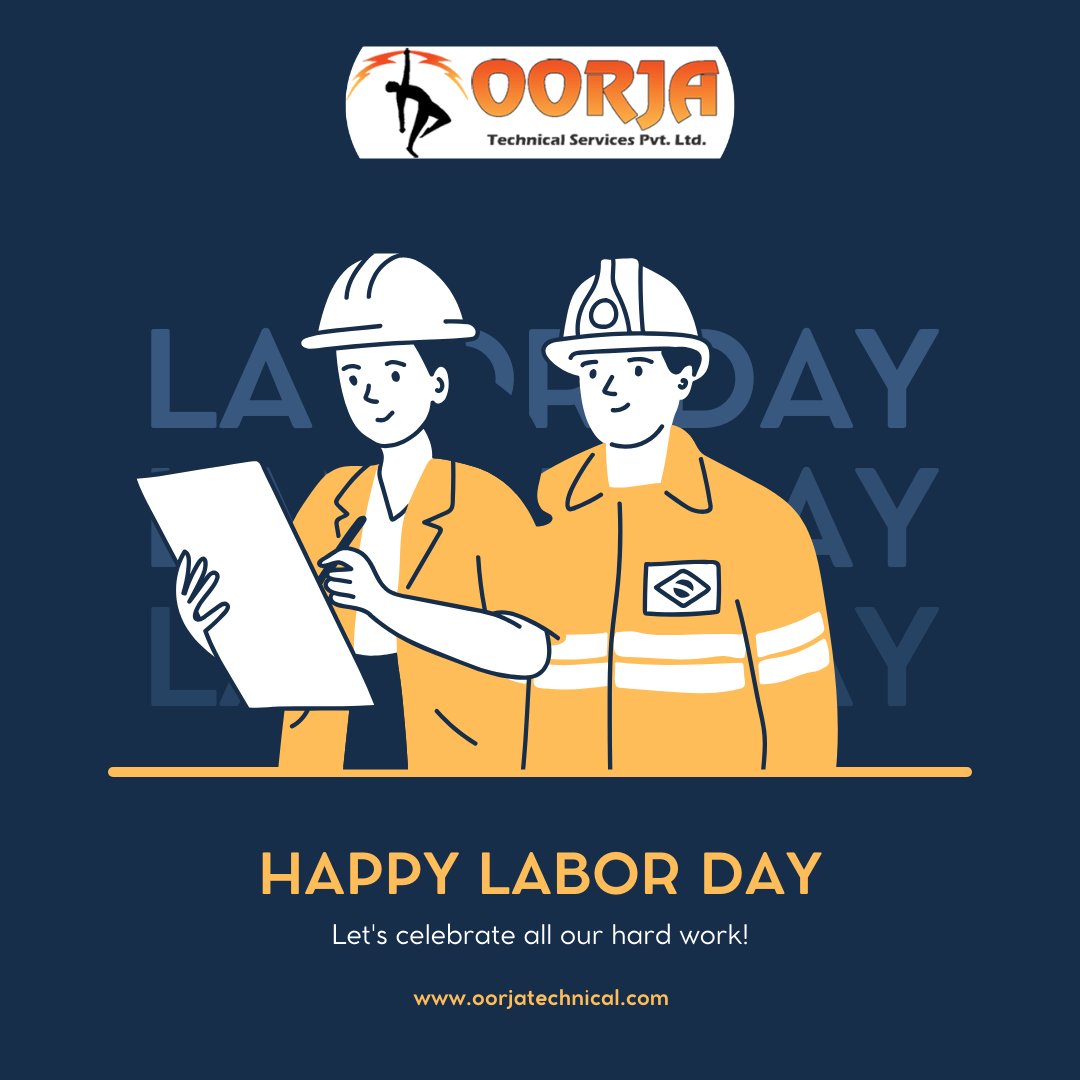 Oorjatechnical's tweet image. Labor Day Greetings from Oorja Technical Services. 

A day to reflect on the importance of consistent effort across all industries.

🌐 oorjatechnical.com

#OorjaTechnicalServices #LaborDay #CalibrationExperts #Validation #HardWork #EngineeringExcellence #TeamOorja