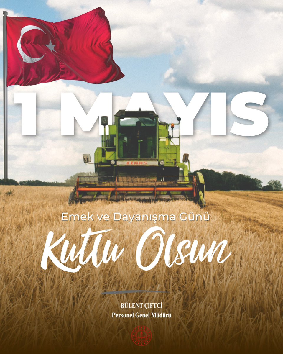 Başta eğitim emekçilerimiz olmak üzere emekleriyle yarınlarımızı inşa eden, ülkemizin kalkınmasında alın teri ve gönül gücüyle yer alan tüm çalışanlarımızın #1Mayıs Emek ve Dayanışma Günü kutlu olsun.