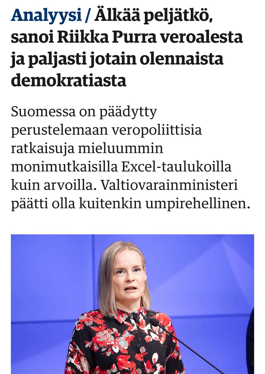 Riikka Purra tweet media