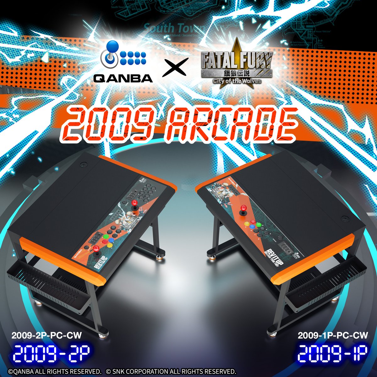 【QANBAxSNK】餓狼伝説 City of the Wolves 2009 アーケード スティック デスク 限定版
attasa.shop/shopdetail/000…

SNK 公認 Fatal Fury IPコラボ！

クラシックなアーケード筐体デザインを忠実に再現して、格闘ゲームコレクター向けに世界限定発売

即納可能です