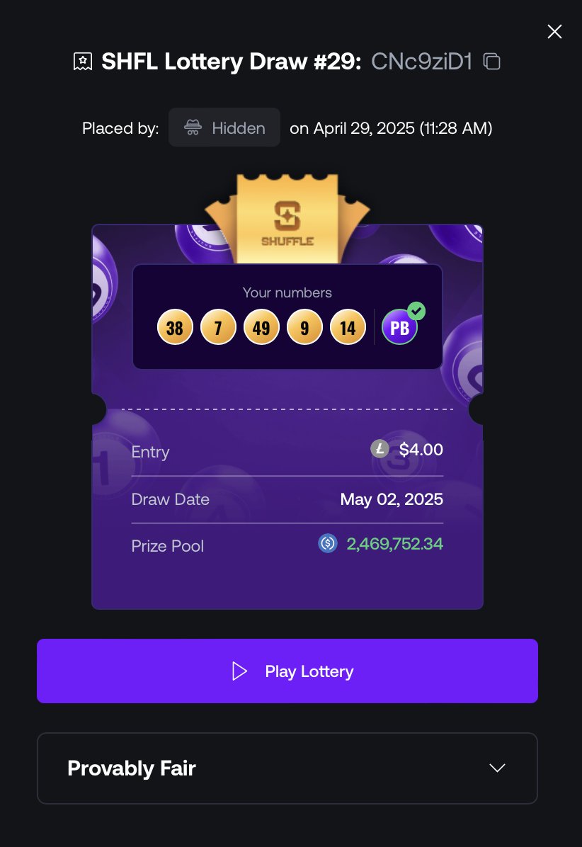 Shuffle.com tweet media