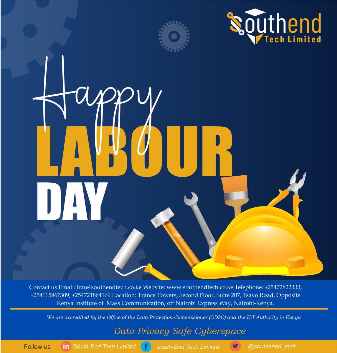 KOSIBA's tweet image. To every hardworking individual, your dedication drives transformation.

Let’s continue building a safer, smarter digital future together.

#LabourDay2025 | #SouthEndTech | #DataPrivacy | #Cybersecurity | #DigitalTransformation |