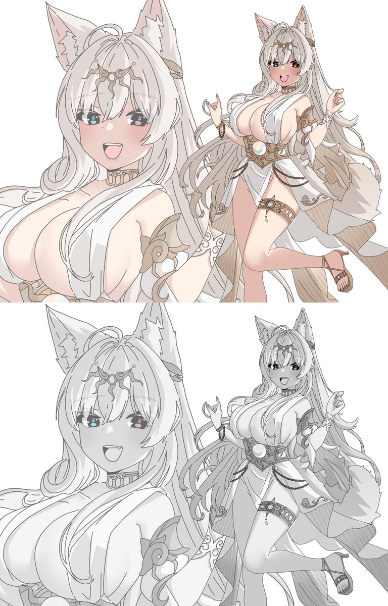 Suprise me sketch ( start from $17) commission done! 
thank you for having me :D  <a href="/PeachTeaHanna/">Hanna</a> ! <3 
Thank you so much for your support and the commission! 

My commision always open uwu!  #suprisemecommission