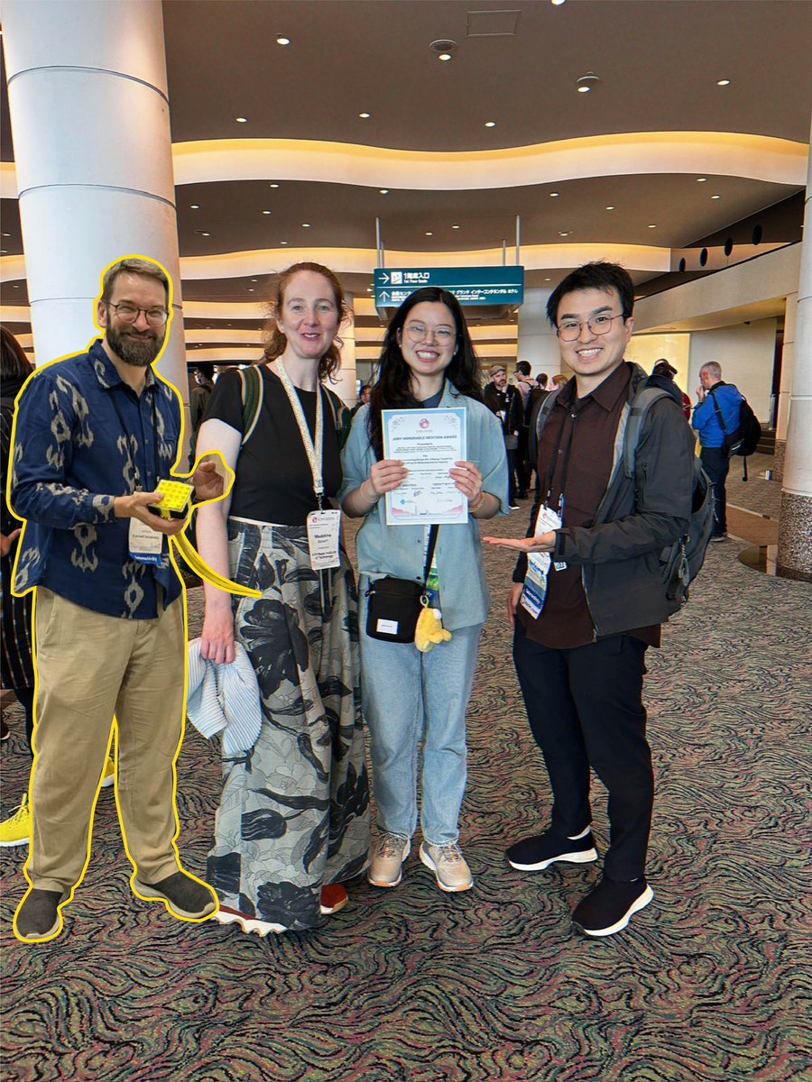 ranzhoubot's tweet image. Our Shape-Kit Interactivity Demo received the Jury Honorable Mention!!! @dleithinger @ken0324 @MadelineBalaam 🥳
Thanks @koya_narumi and the jury!!