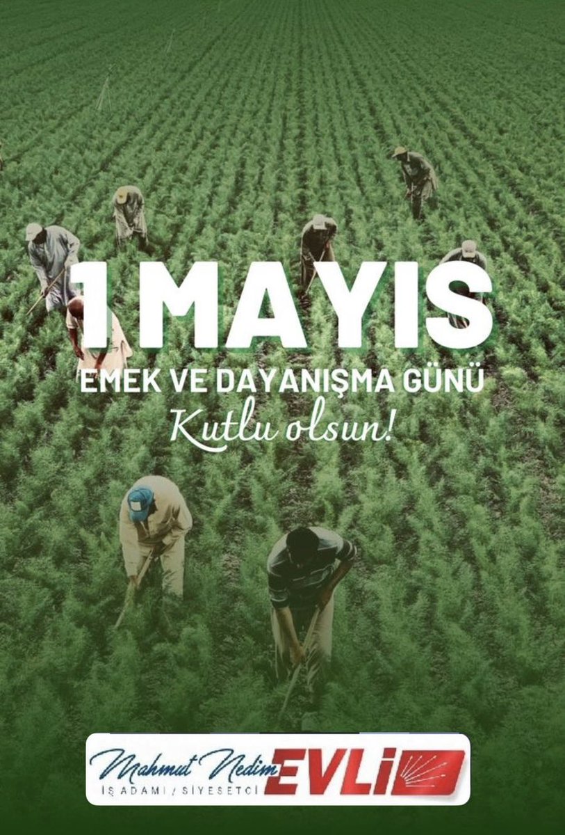 Başta işçi ve emekçilerimiz olmak üzere emeğin değerini bilen ve emeği saygısı olan herkesin bayramı kutlu olsun