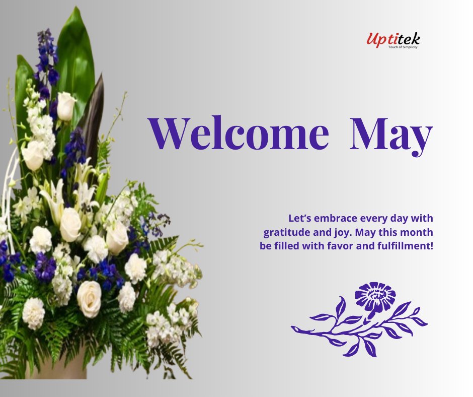 uptitek's tweet photo. New Month, New Goals –Happy Workers’ Day from Uptitek! 
A new month brings new chances to grow, achieve, and succeed, and we’re thrilled to continue this journey with you. Your loyalty and partnership mean the world to us, and we’re excited for all that’s ahead! Happy New Month https://t.co/p1T7cwVDa3