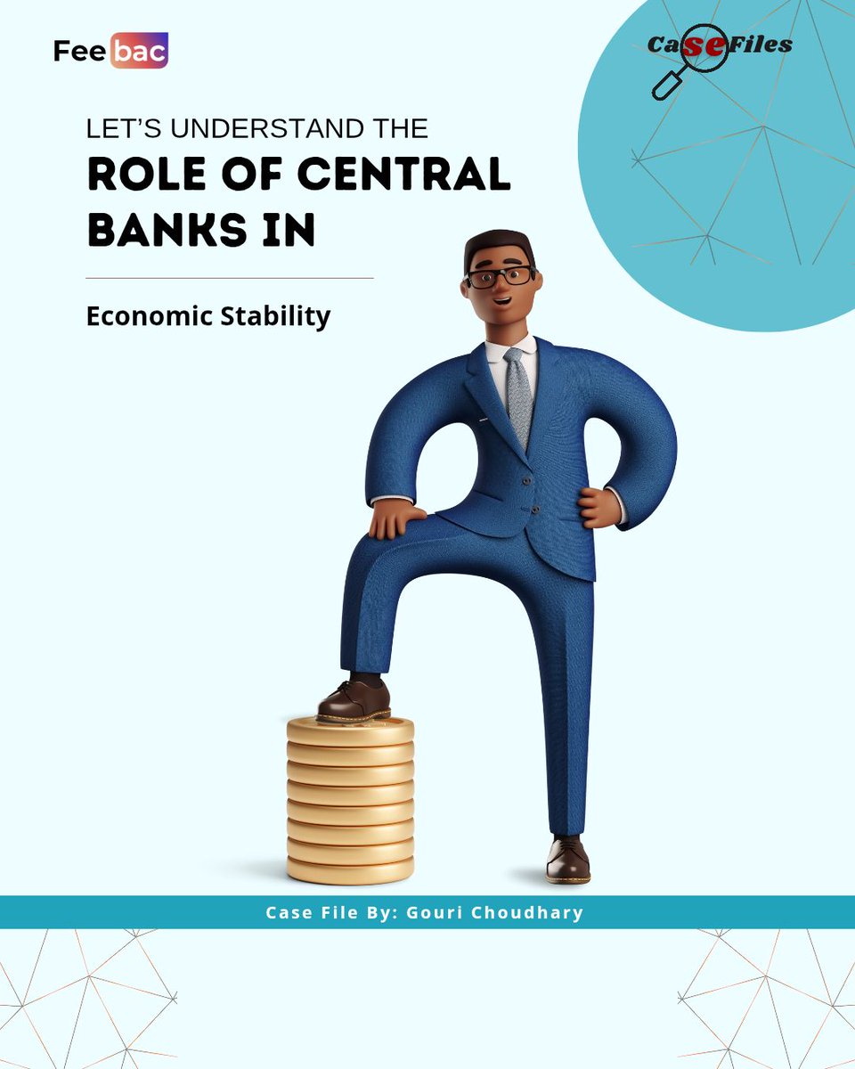 feebac_media's tweet image. 💰🏦CaseFile Drop | Central Banks &amp;amp; Economic Stability🌍📈
Behind every crisis &amp;amp; comeback stands a central bank.
Explore how they control inflation, interest rates &amp;amp; currency value.
#FeebacCaseFile #EconomicStability #MoneyMatters #InflationControl  #FinancialPower #Economy
(1/3)