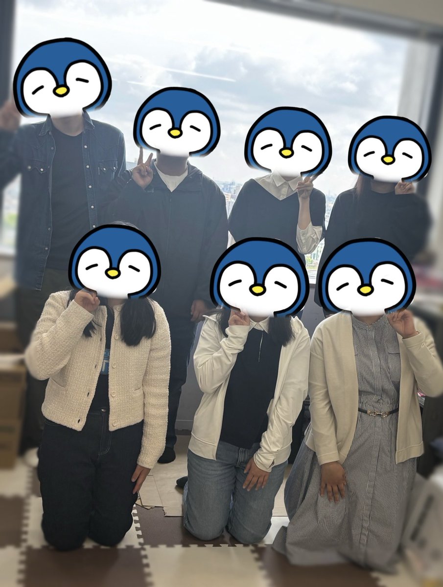 🐧💪\結成会/💪🐧
#劇団空飛ぶペンギン　
に新たな仲間たちが…！！

新体制の空ペンもよろしくお願いします🫡