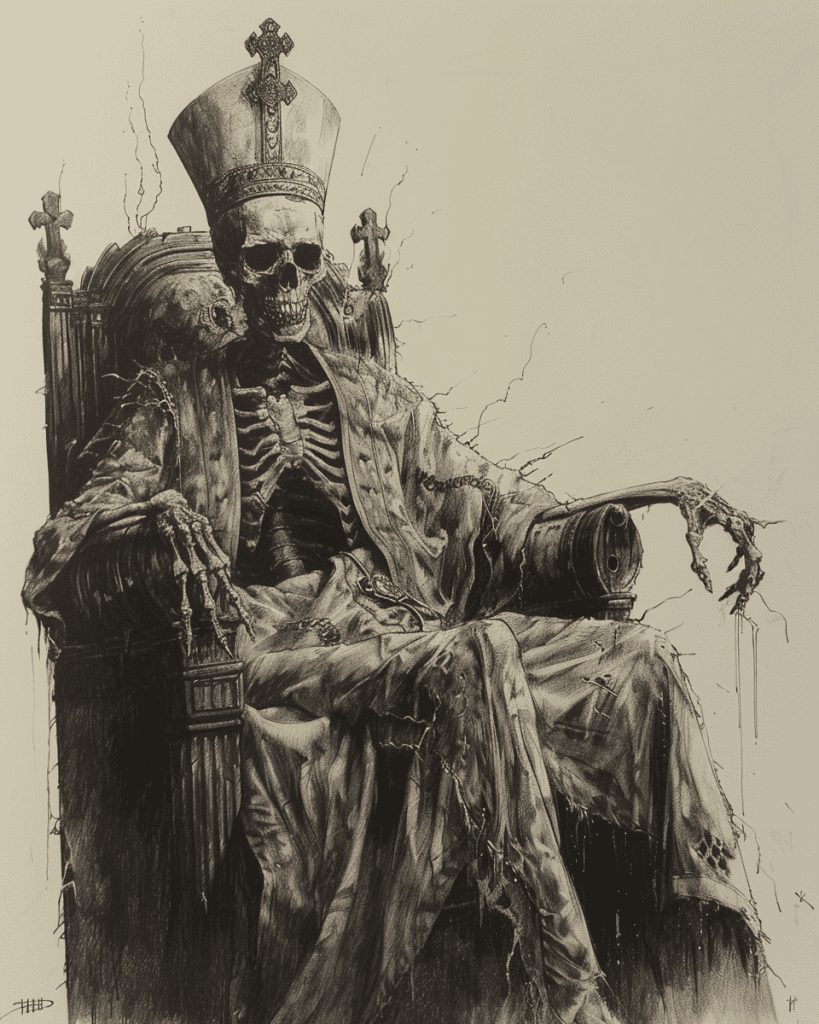 thename_is_obby's tweet photo. PAPA ALIYEHUKUMIWA AKIWA KAFA KAOZA :CADAVER SYNOD

Mwaka 897, Papa Stephen VI alimshtaki mtangulizi wake, Papa Formosus. Mwili wake uliokuwa unaoza ulichukuliwa kutoka kaburini, ukavishwa mavazi ya kipapa, ukawekwa kwenye kiti cha enzi cha papa, na kushtakiwa akiwa marehemu.
Unaweza ukadhani ni hadithi ya kubuni, lakini hii ni moja ya matukio ya kutisha na ya ajabu kabisa katika historia ya Kanisa katoliki.

THREAD 🧵🧵