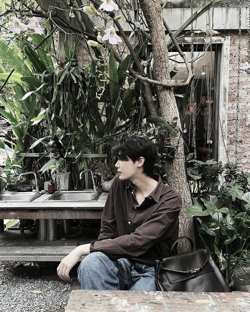 bxagas's tweet image. This café feels like a warm hug from nature.