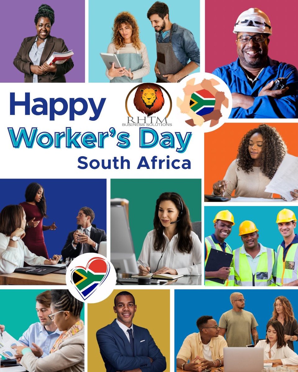 Rhtmbs's tweet image. Happy Worker’s Day 🇿🇦