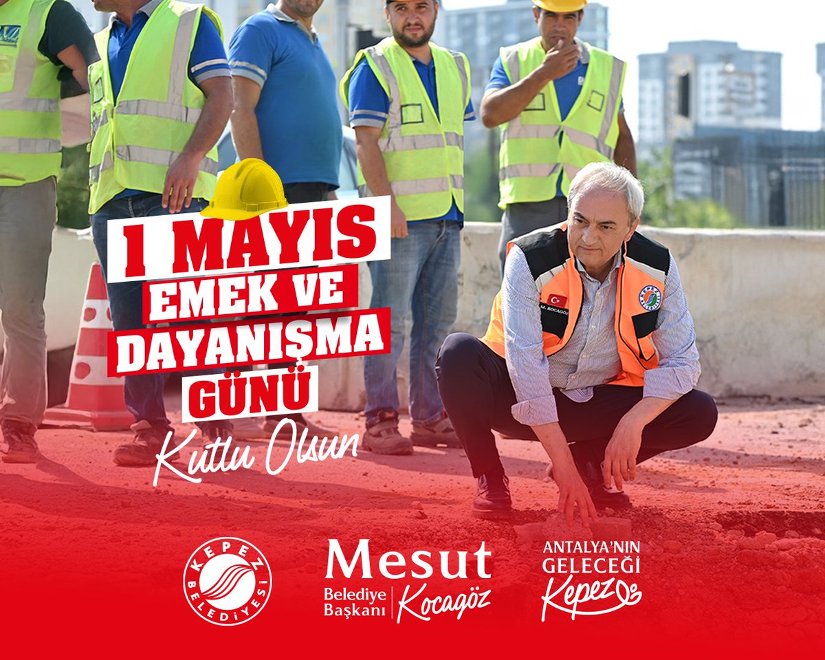 Bugün 1 Mayıs…
Demiri döven ustanın, toprağı işleyen çiftçinin, sabahın en erken saatinde yollara düşen işçinin, gece vardiyalarında çalışan  emekçilerin günü…
Bugün, alın terinin onurla buluştuğu; emeğin, dayanışmanın ve birlikteliğin bayramı.

Hayatın tüm yükünü omuzlarında