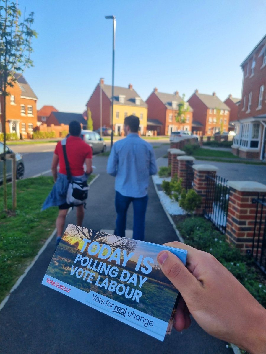 It's time for change in Aylesbury and the villages.

#VoteLabour today!🌹