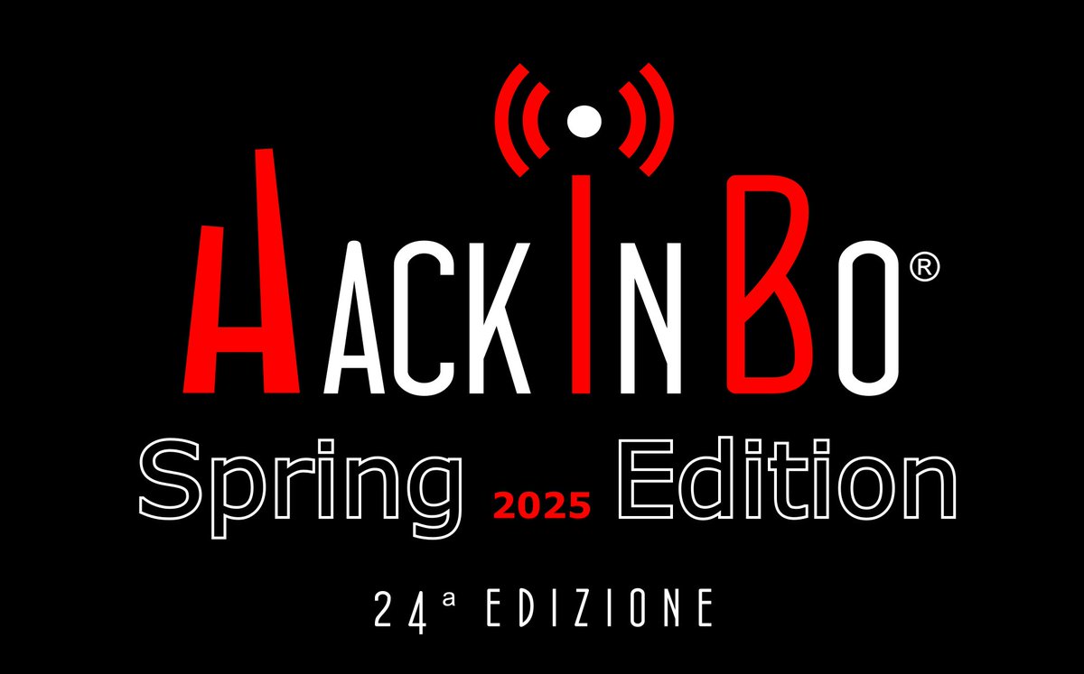 HackInBo® Classic Edition Spring 2025

🔍 Scopri il programma completo con orari, speaker e i ticket! 

hackinbo.it/programma.php

Ti aspettiamo a #Bologna il 7 Giugno 2025!

#HiB #HiB25 #HackInBo #CyberSecurity #ClassicEdition  #InfoSec #ITSecurity #Networking   #TheBestEvent