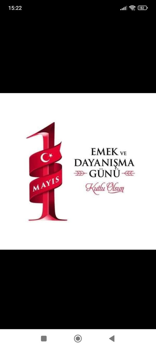 Alın teri ve emek harcayan tüm İşçilerimizin 1 Mayıs Emek ve Dayanışma Günü Kutlu Olsun 
#1Mayıs 
#EmekveDayanışmaGünü