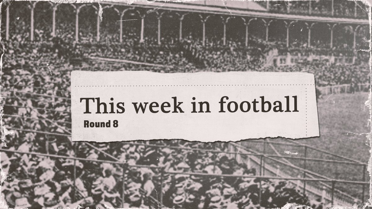 This Week In Football Round 8: Welcome back Jack, the non-death of tackling, taking the foot off the pedal, the showdown lowdown, what it's like doing post-match press conferences, and the two sides of the best kicks.

thisweekinfootball.com/twif/week-8-20…